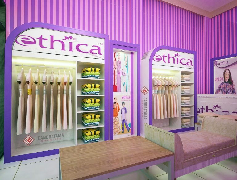 Desain Interior Butik Klasik Tren Masa Kini Di Bandung