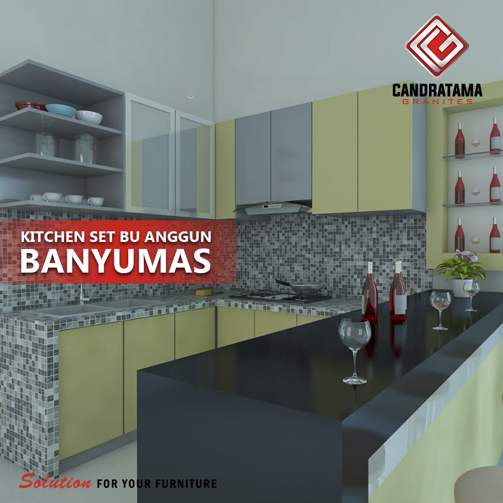 Area Dapur Minimalis Dengan Kitchen Set Simple Dan Sederhana Di Dili